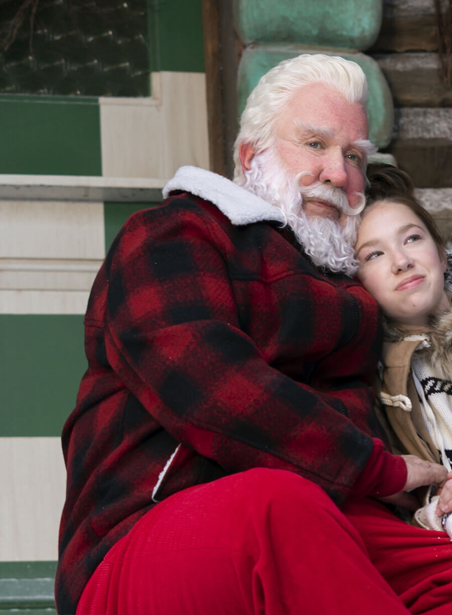 Harpoon Tim Allen Santa Claus Inspired Red Wool Fabric Wool Jacket - The Santa Clauses Style