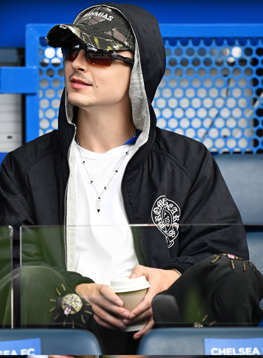 Harpoon Timothee Chalamet Premier League Hoodie Inspired Black Hooded Jacket