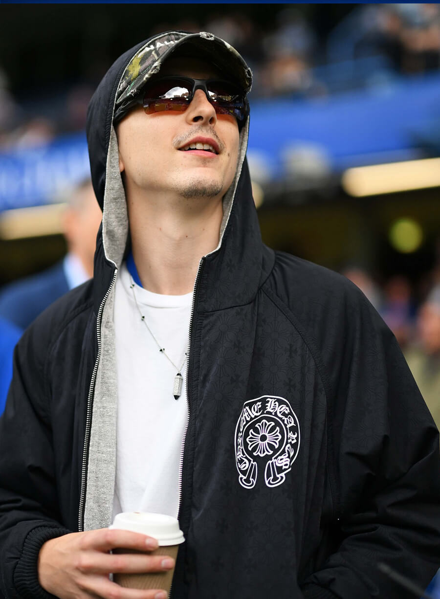 Harpoon Timothee Chalamet Premier League Hoodie Inspired Black Hooded Jacket