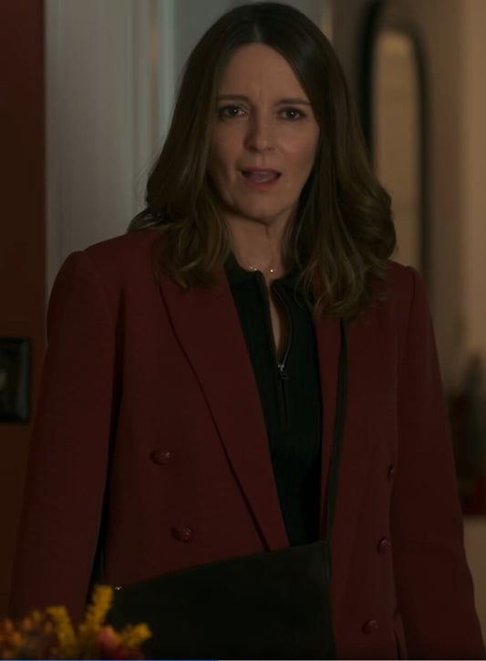 Harpoon Kate Inspired Maroon Leather Jacket - The Four Seasons 2025 Style
