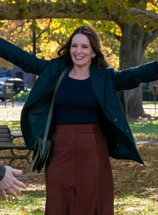Harpoon Kate Inspired Blue Leather Jacket - The Four Seasons 2025 Style