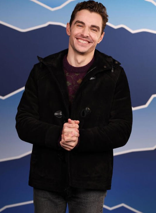 Harpoon Tim Inspired Black Leather Jacket - Together 2025 Style