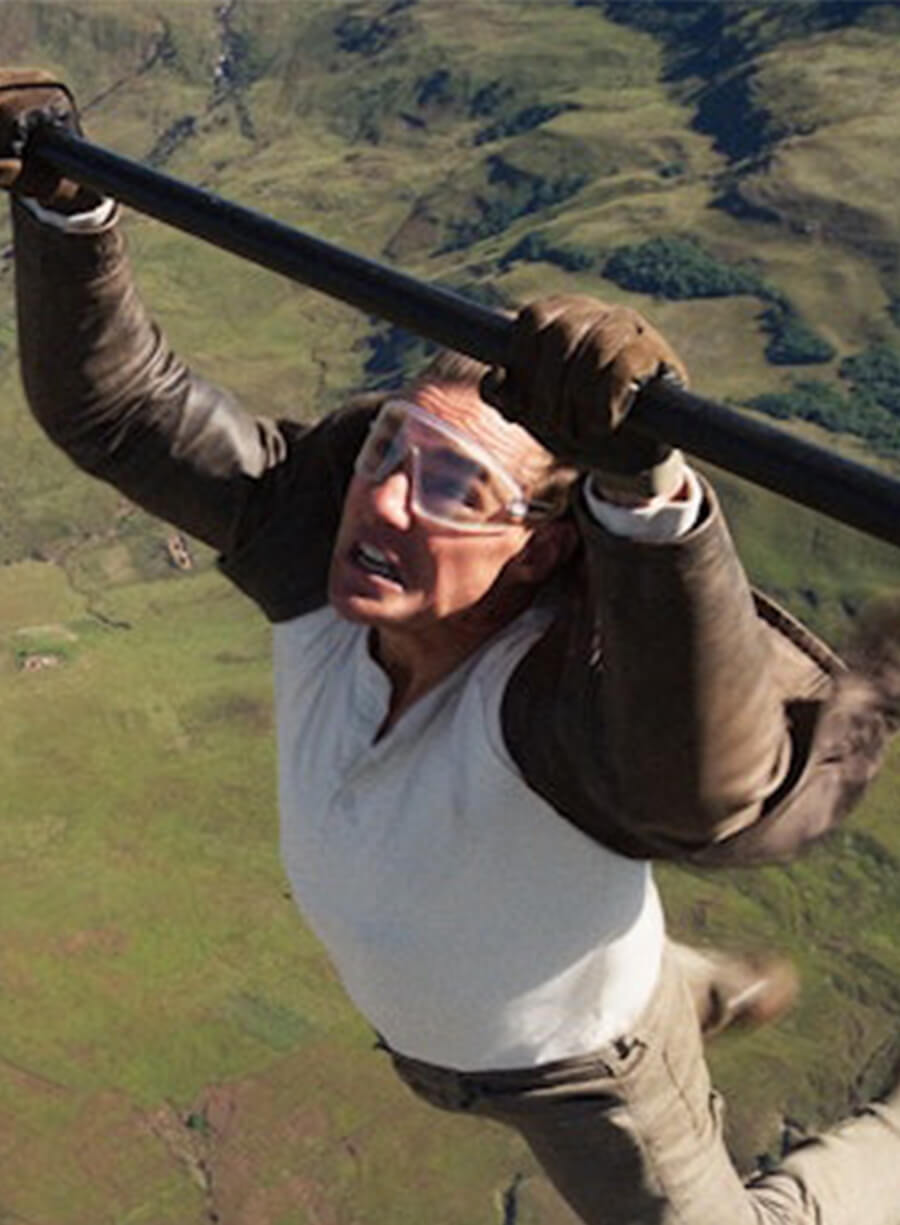 Harpoon Ethan Hunt Inspired Brown Leather Jacket - Mission: Impossible - The Final Reckoning 2025 Style
