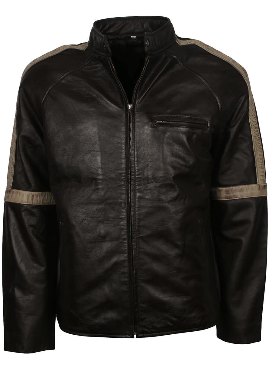 Harpoon Tom Cruise War of the Worlds Inspired Brown Real Leather Leather Jacket