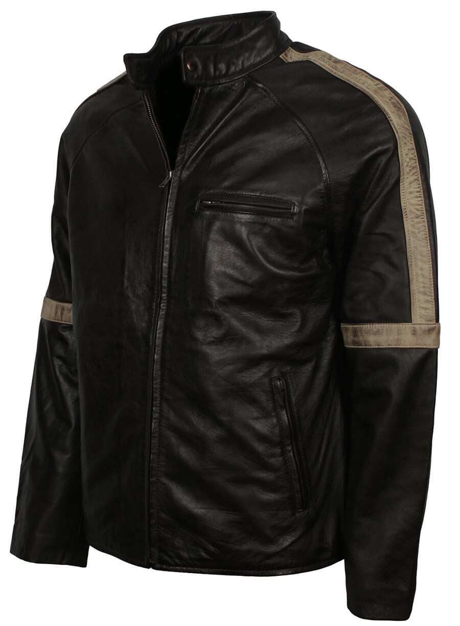 Harpoon Tom Cruise War of the Worlds Inspired Brown Real Leather Leather Jacket