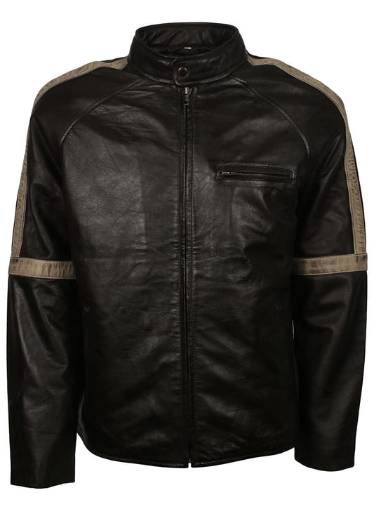 Harpoon Tom Cruise War of the Worlds Inspired Brown Real Leather Leather Jacket