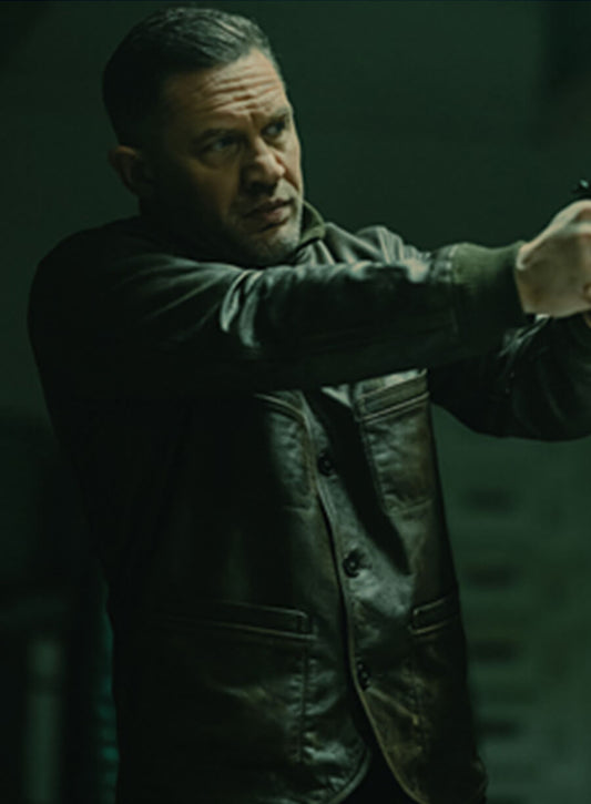 Harpoon Harry Da Souza Inspired Brown Leather Jacket - MobLand 2025 Style