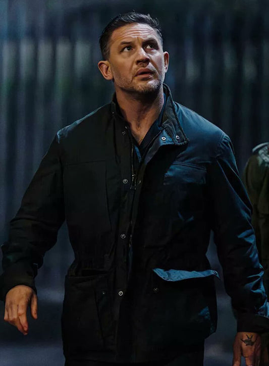 Harpoon Harry Da Souza Inspired Black Leather Jacket - MobLand Style