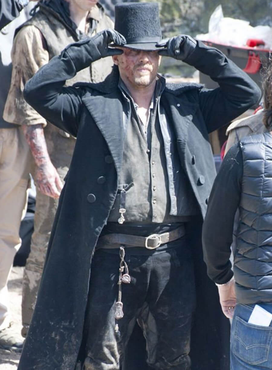 Harpoon Tom Hardy Inspired Black Coat - Taboo Tv Series Style