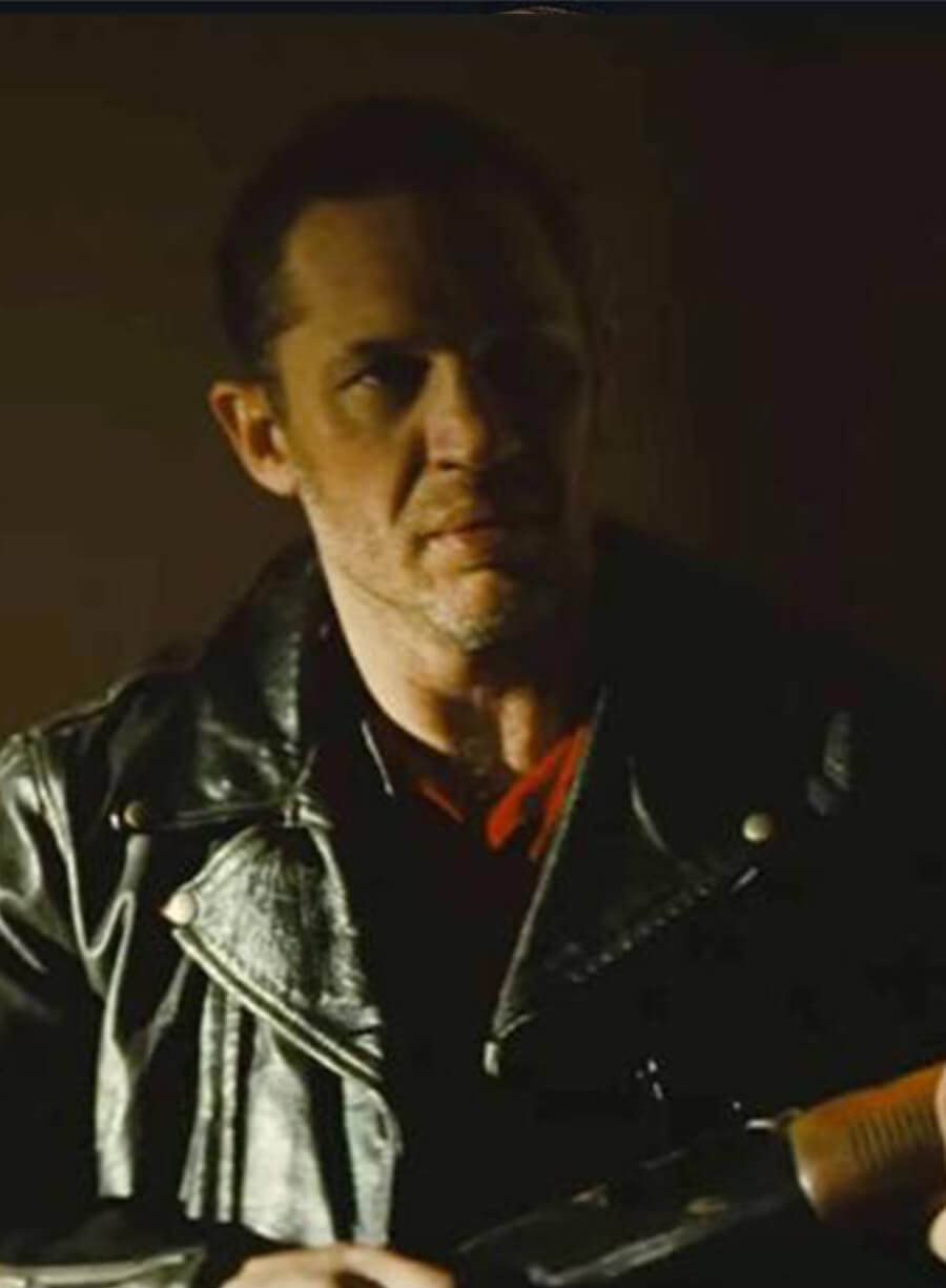 Harpoon Johnny Inspired Black Biker Jacket - The Bikeriders Style