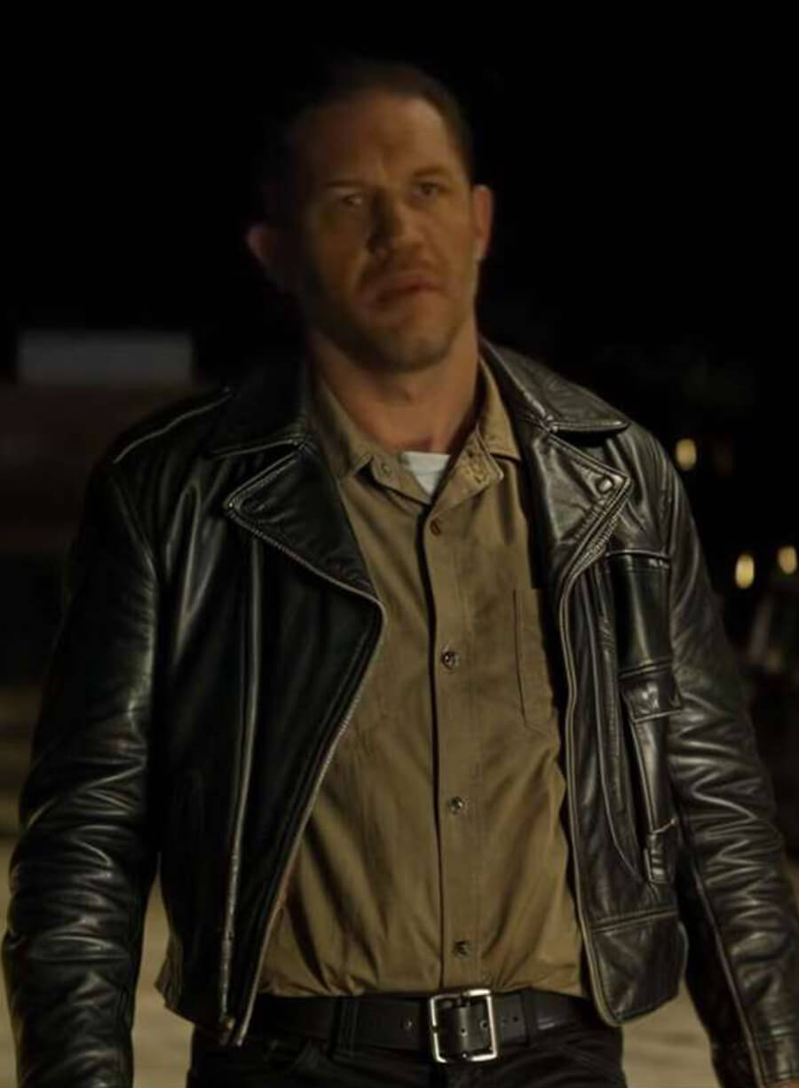 Harpoon Johnny Inspired Black Biker Jacket - The Bikeriders Style