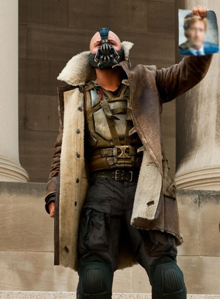 Harpoon Bane Inspired Brown Coat - The Dark Knight Rises Style