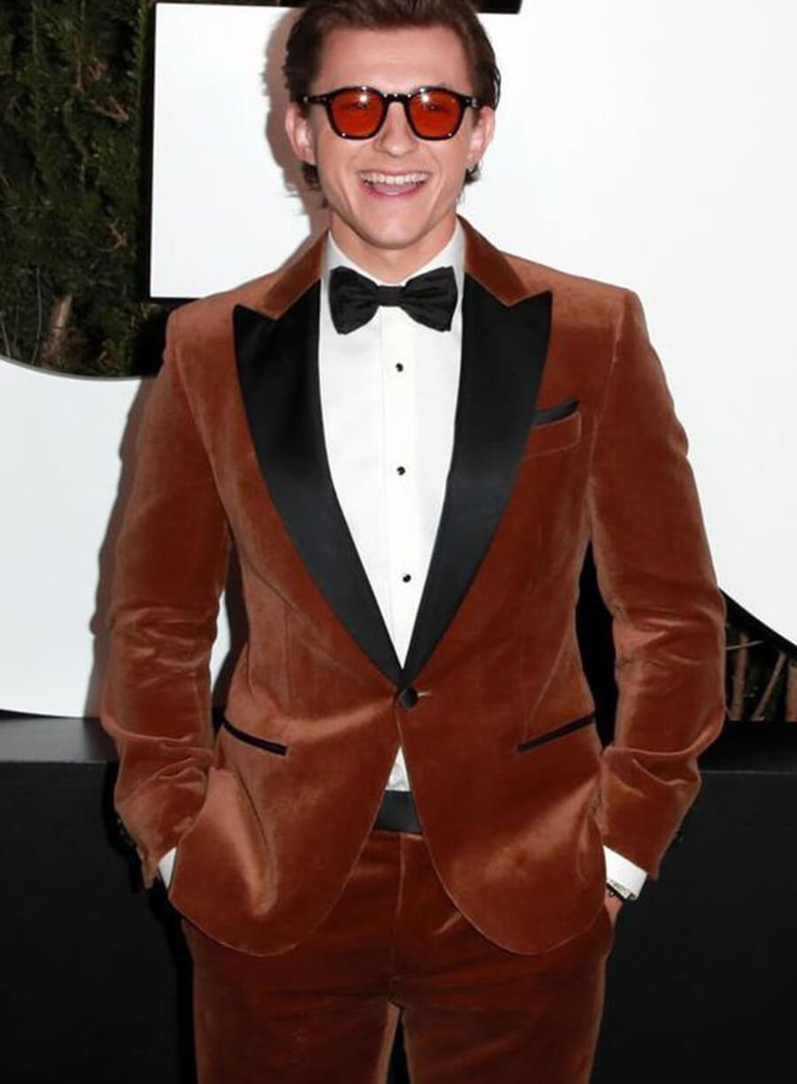 Harpoon Leonardo DiCaprio Inspired Brown Satin Leather Jacket