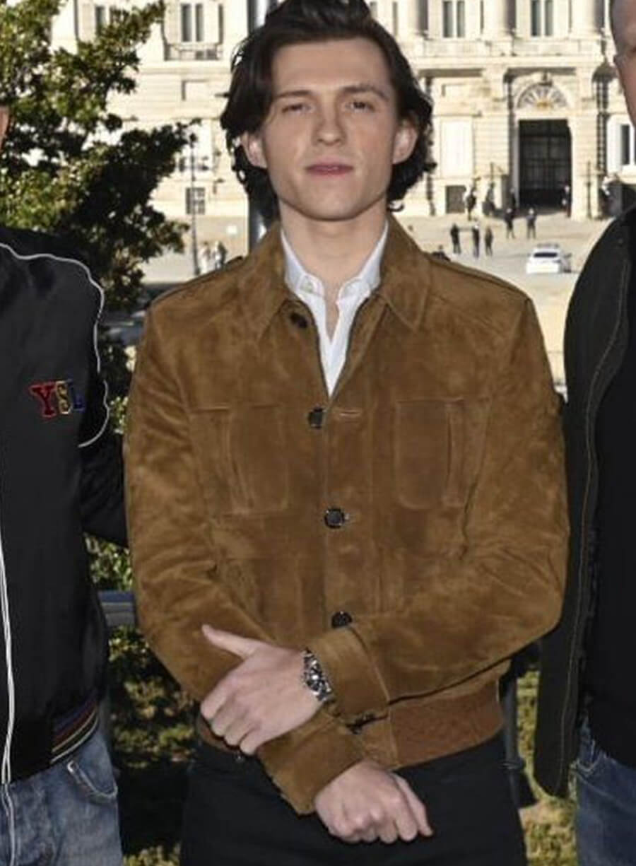 Harpoon Nathan Drake Inspired Brown Leather Jacket - Uncharted Style