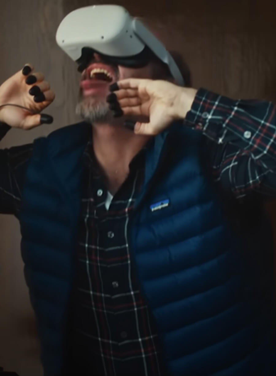 Harpoon Tom Segura Inspired Blue Leather Jacket - Bad Thoughts 2025 Style