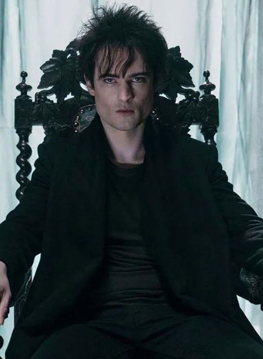 Harpoon Dream Inspired Black Coat - The Sandman Style