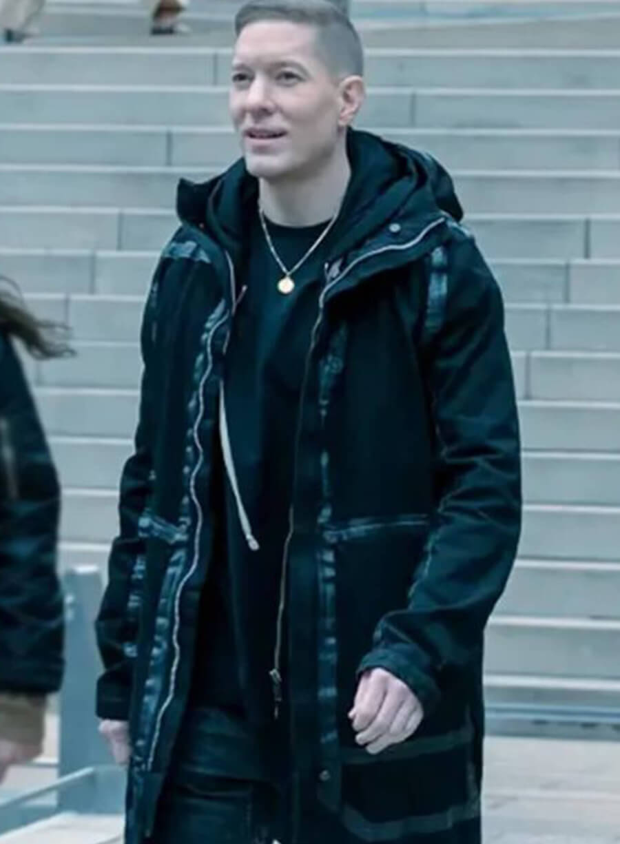 Harpoon Tommy Egan Inspired Black Coat - Power Book II: Ghost Style