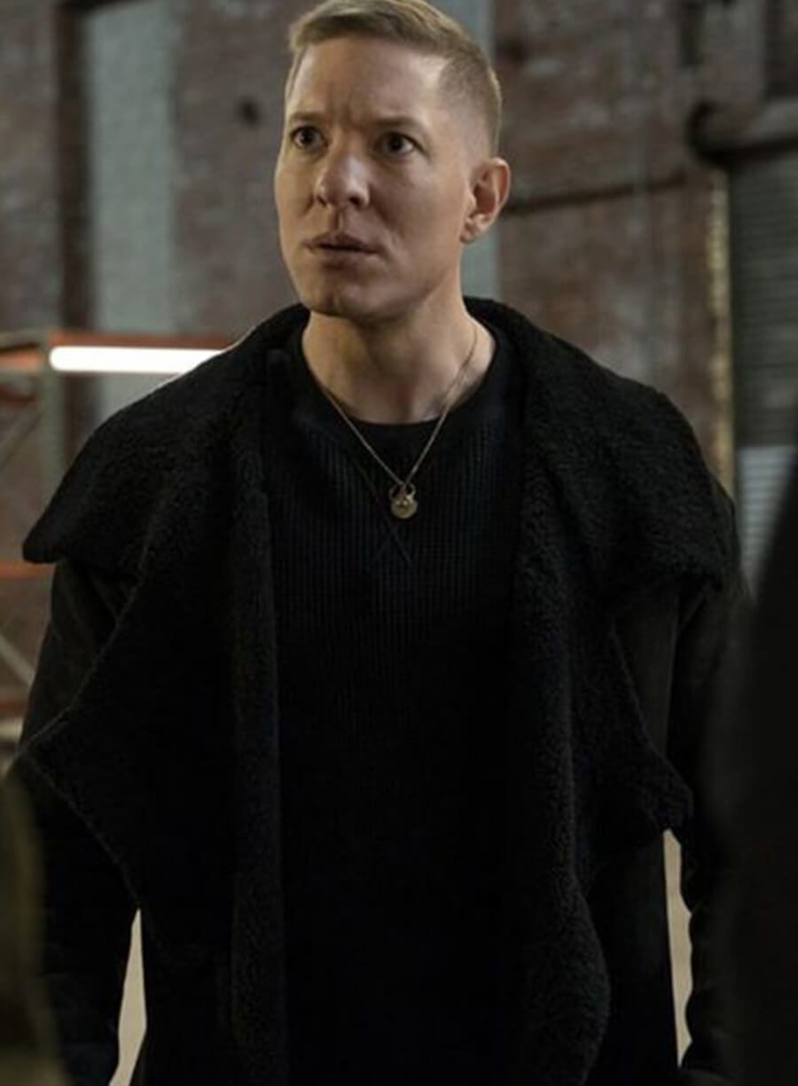 Harpoon Tommy Egan Inspired Black Coat - Power Book II: Ghost Style