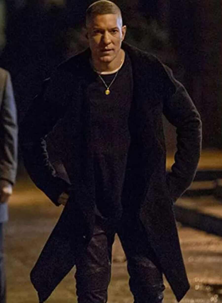 Harpoon Tommy Egan Inspired Black Coat - Power Book II: Ghost Style