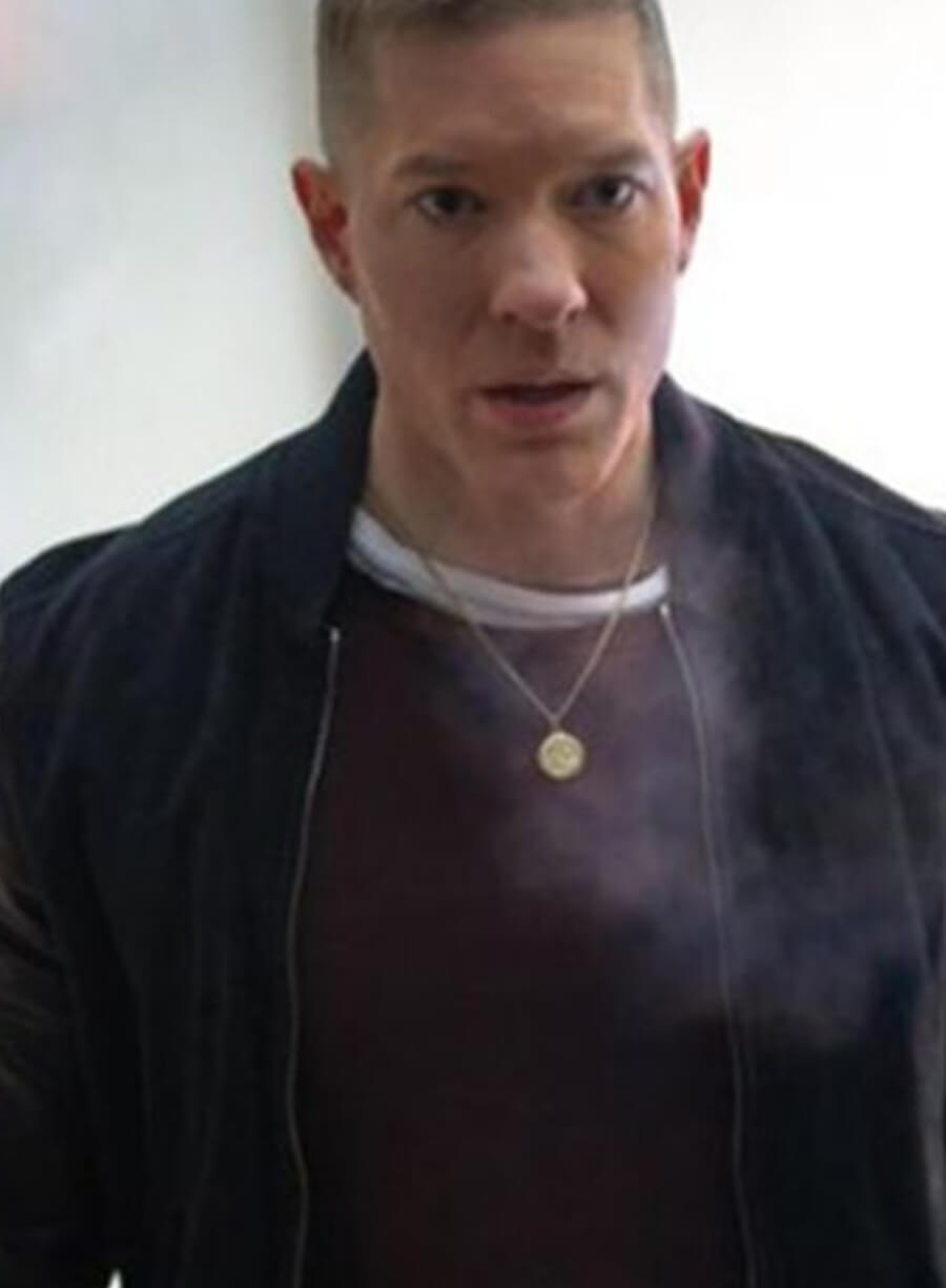 Harpoon Tommy Egan Inspired Black Wool Jacket - Power Book II: Ghost Style