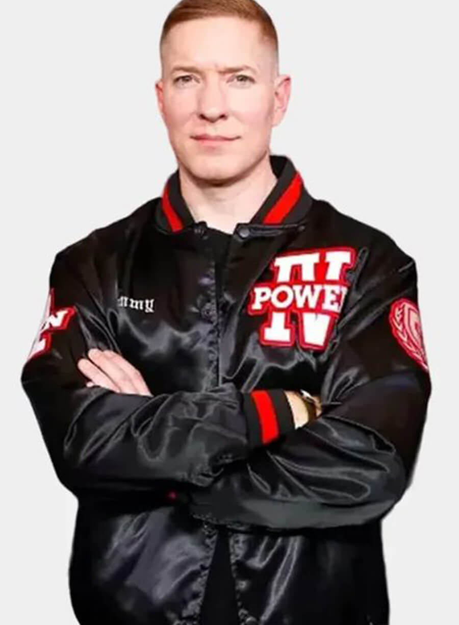 Harpoon Tommy Egan Inspired Black Varsity Jacket - Power Book II: Ghost Style
