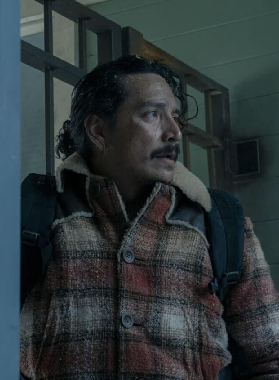 Harpoon Gabriel Luna Inspired Same as Image Wool Fabric Wool Jacket - The Last of Us 2 Style