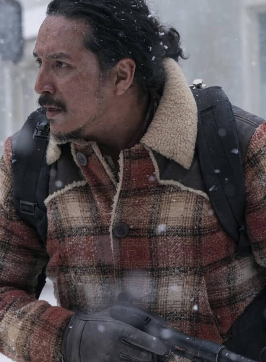 Harpoon Gabriel Luna Inspired Same as Image Wool Fabric Wool Jacket - The Last of Us 2 Style
