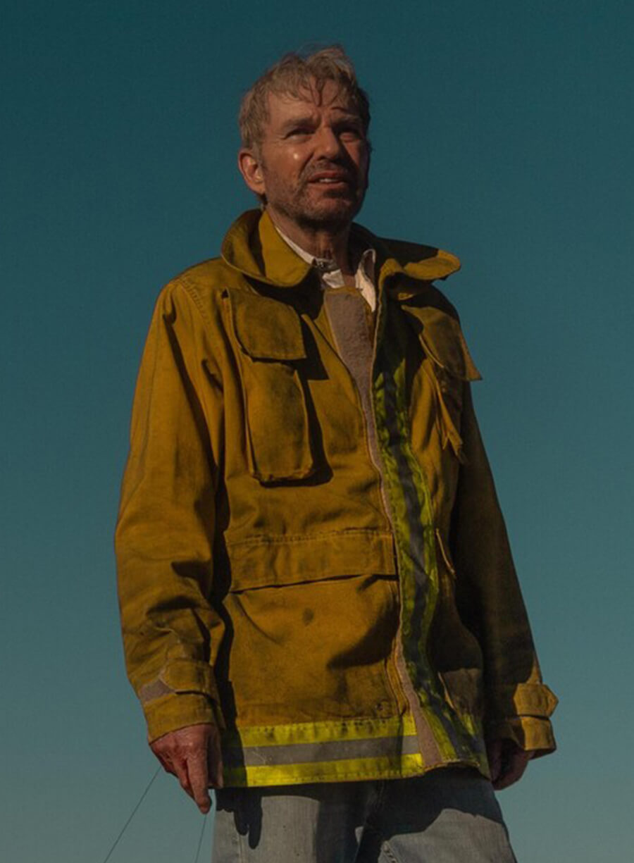 Harpoon Tommy Norris Inspired Yellow Leather Jacket - Landman 2024 Style