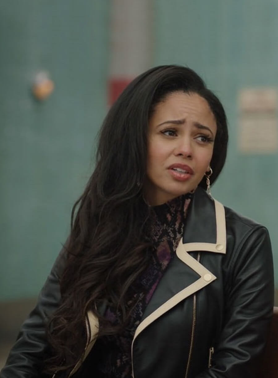 Harpoon Toni Topaz Inspired Black Leather Jacket - Riverdale Style