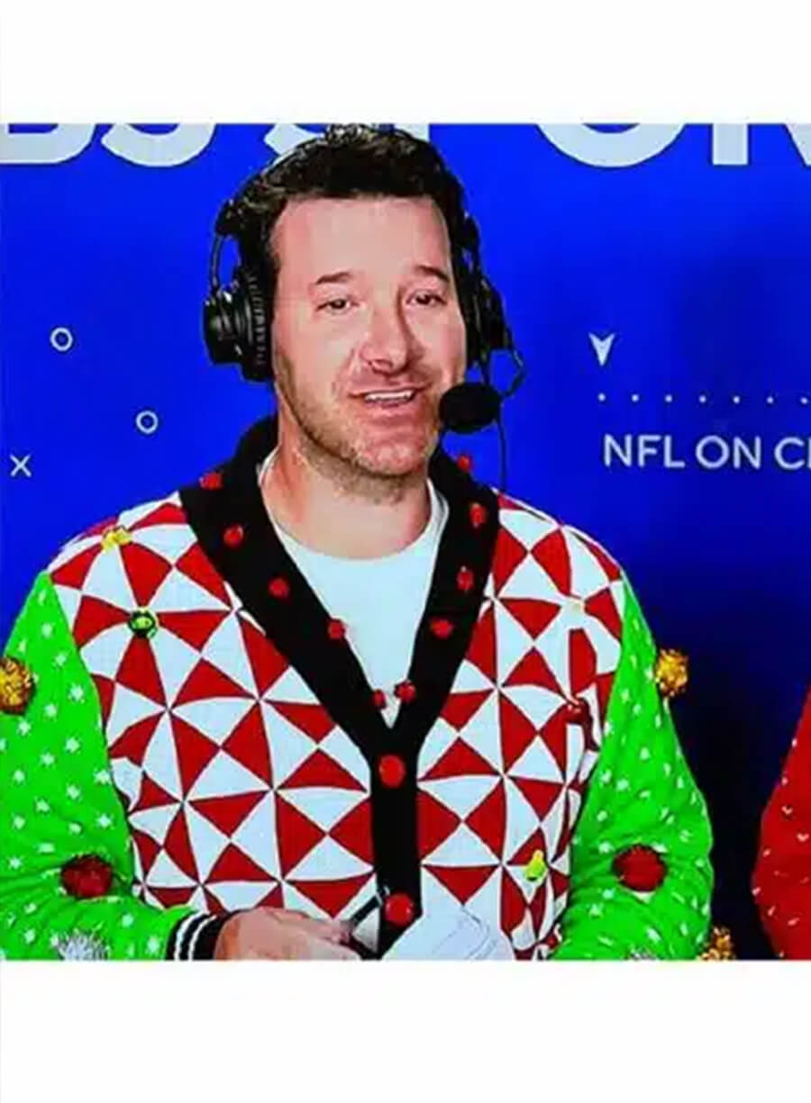 Harpoon Tony Romo Inspired Fleece Leather Jacket