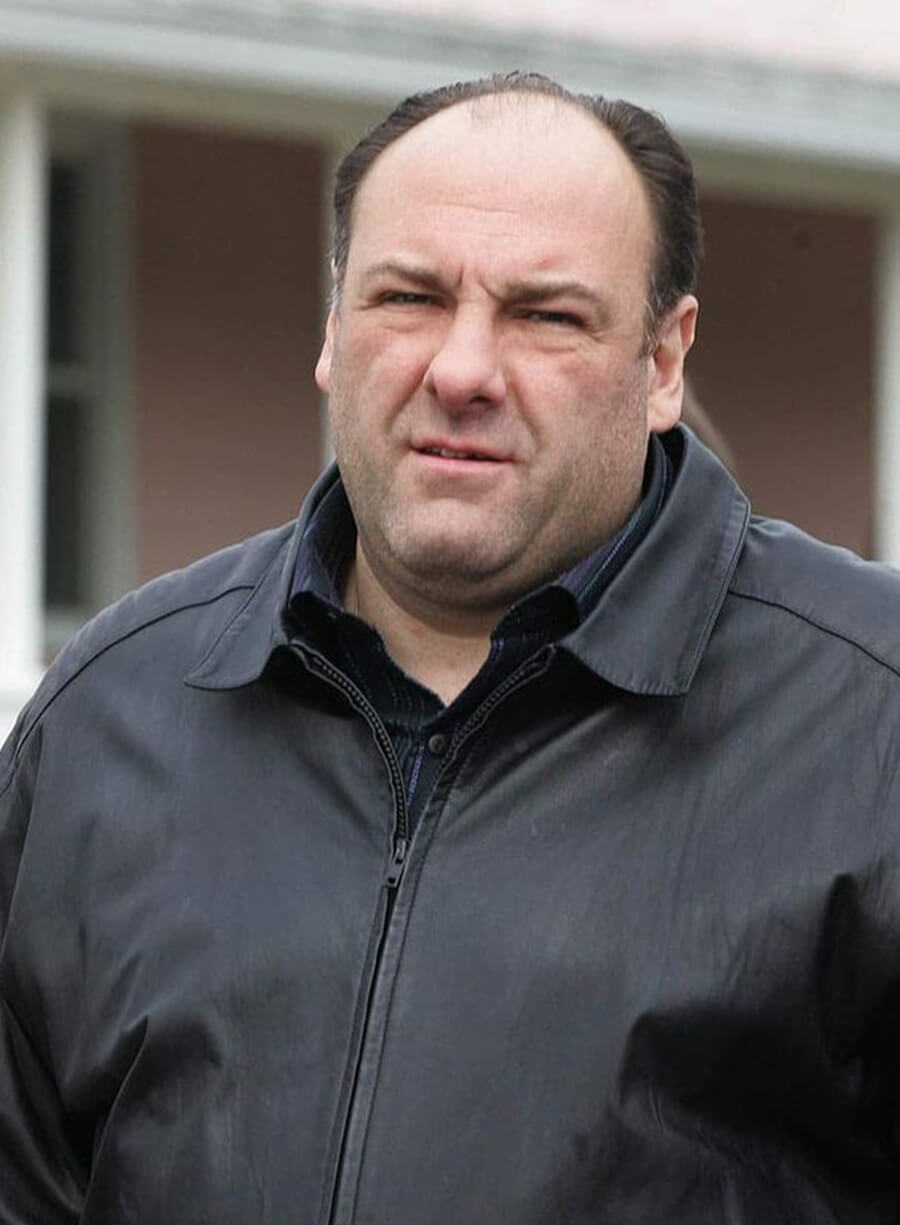 Harpoon Tony Soprano Inspired Black Leather Jacket - The Sopranos Style
