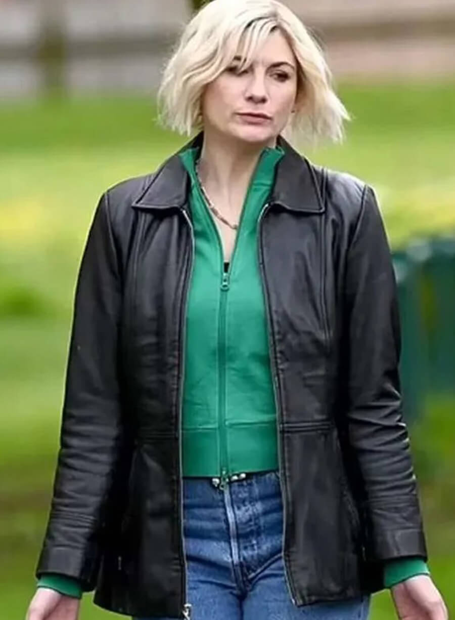 Harpoon Susan McIntyre Inspired Black Leather Jacket - Toxic Town 2025 Style