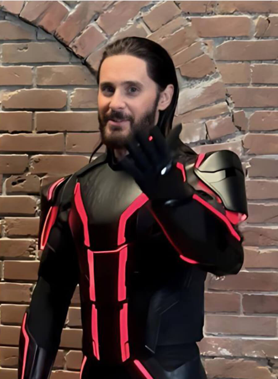 Harpoon Ares Inspired Black Costume Jacket - Tron Ares 2025 Style