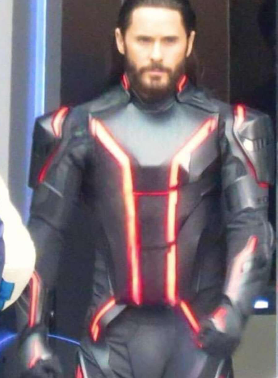 Harpoon Ares Inspired Black Costume Jacket - Tron Ares 2025 Style