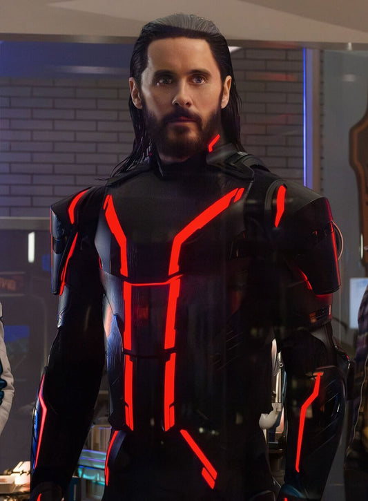 Harpoon Ares Inspired Black Costume Jacket - Tron Ares 2025 Style