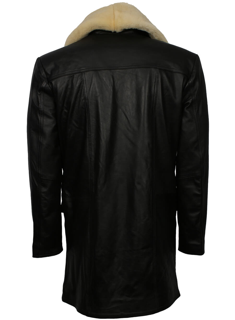 Harpoon Tyrese Gibson Fast and Furious 6 Inspired Black Real Leather Leather Jacket