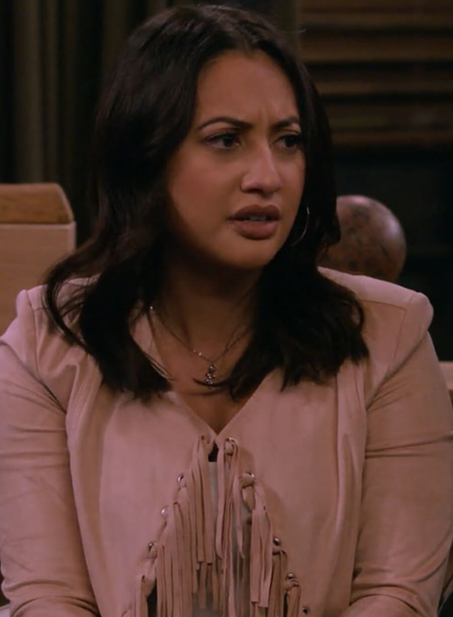 Harpoon Valentina Morales Inspired Pink Leather Jacket - How I Met Your Father Style