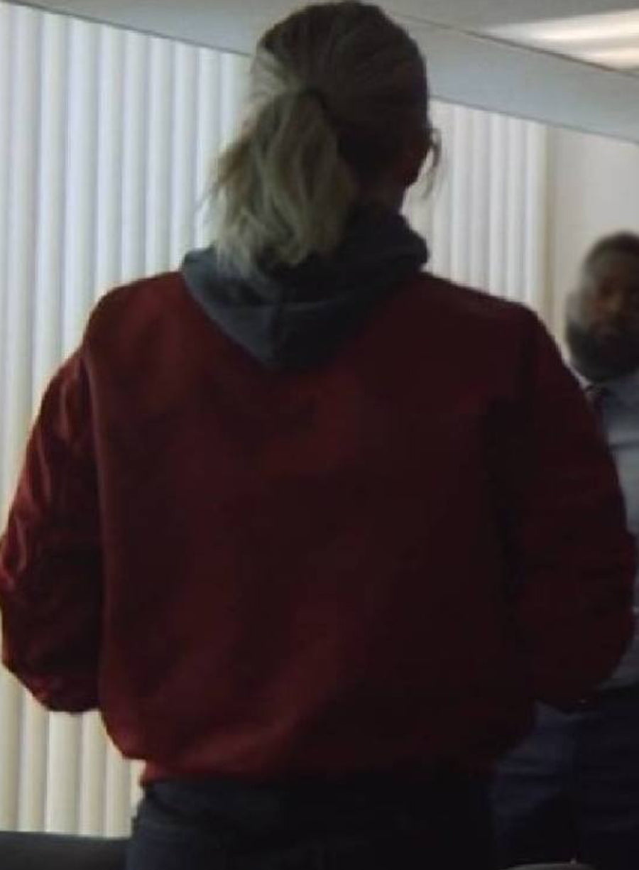 Harpoon Ray Donovan Inspired Red Satin Fabric Bomber Jacket - Night Always Comes 2025 Style
