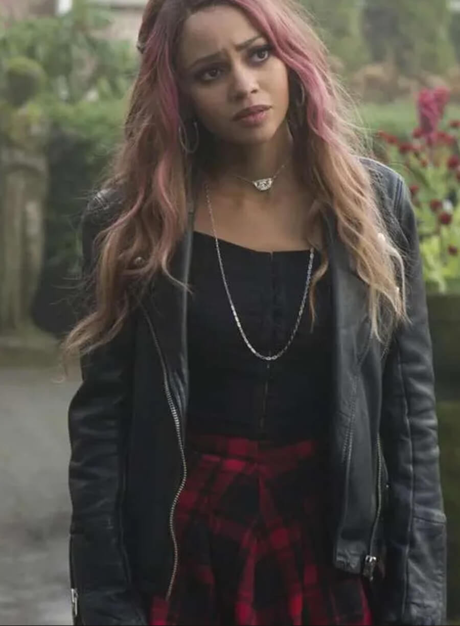 Harpoon Percival Pickens Inspired Black Leather Jacket - Riverdale Tv Series Style