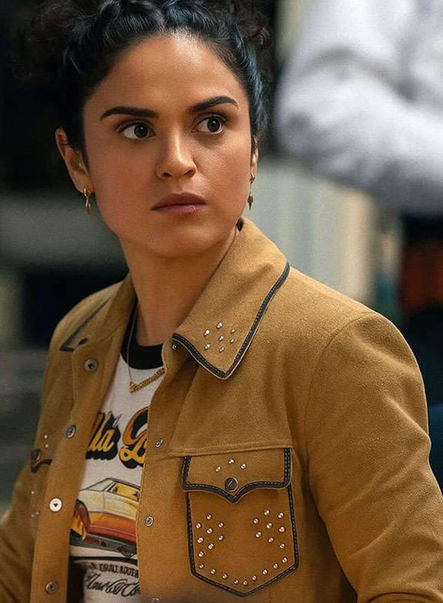 Harpoon Martina Castro Inspired Brown Leather Jacket - Ballard 2025 Style