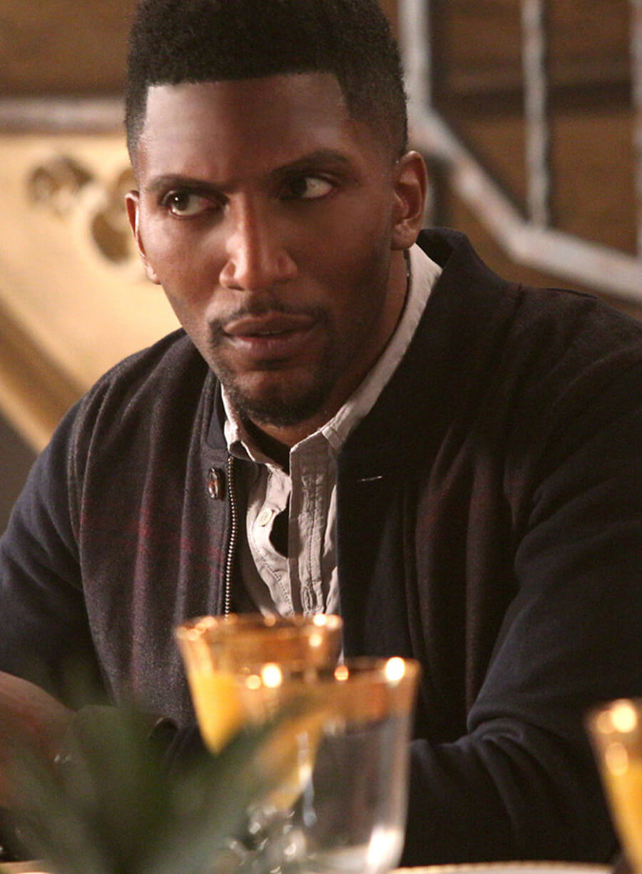 Harpoon Vincent Griffith Inspired Black Leather Jacket - The Originals S01 Style