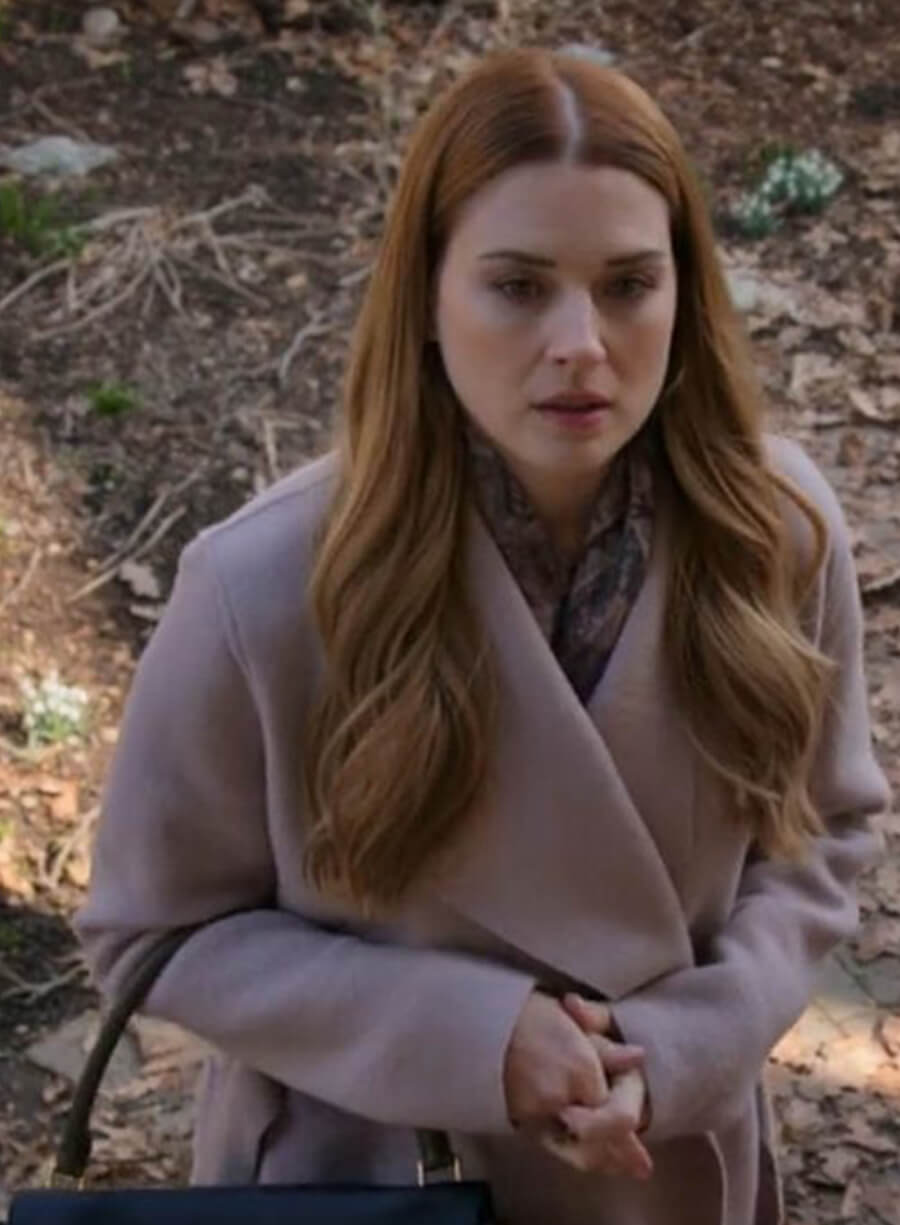 Harpoon Melinda Monroe Inspired Pink Coat - Virgin River S05 Style