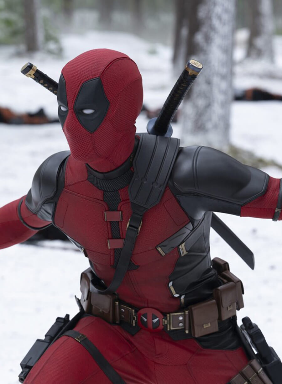 Harpoon Wade Wilson Inspired Red Real Leather Leather Jacket - Deadpool & Wolverine Style