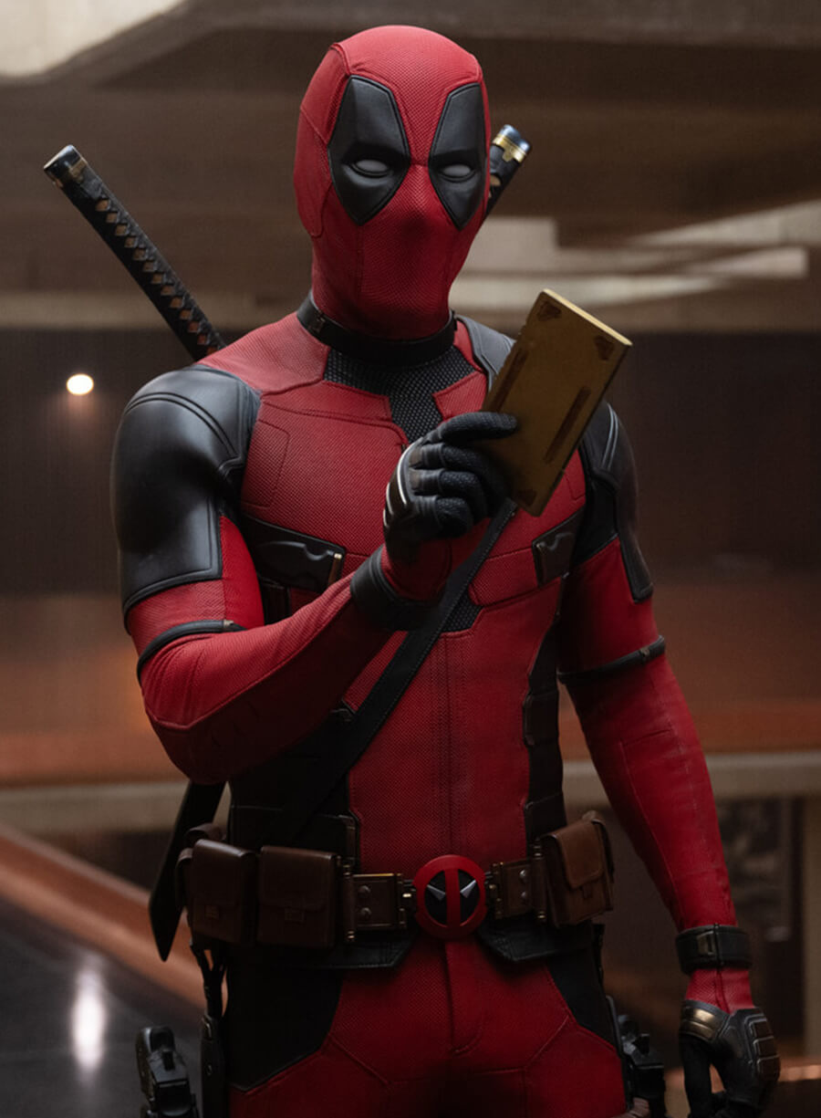 Harpoon Wade Wilson Inspired Red Real Leather Leather Jacket - Deadpool & Wolverine Style