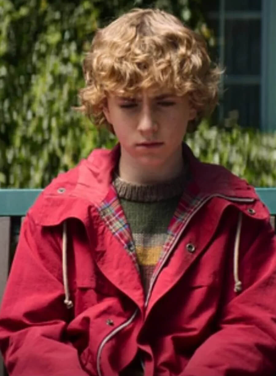 Harpoon Percy Jackson Inspired Red Hooded Jacket - Percy Jackson and the Olympians S02 Style