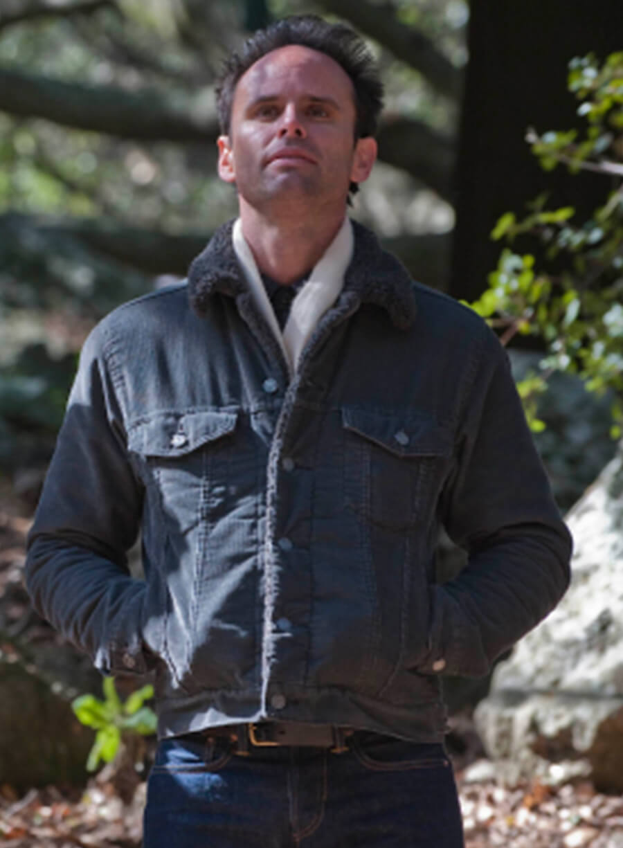Harpoon Boyd Crowder Inspired Grey Cotton Fabric Cotton Jacket - Justified Style