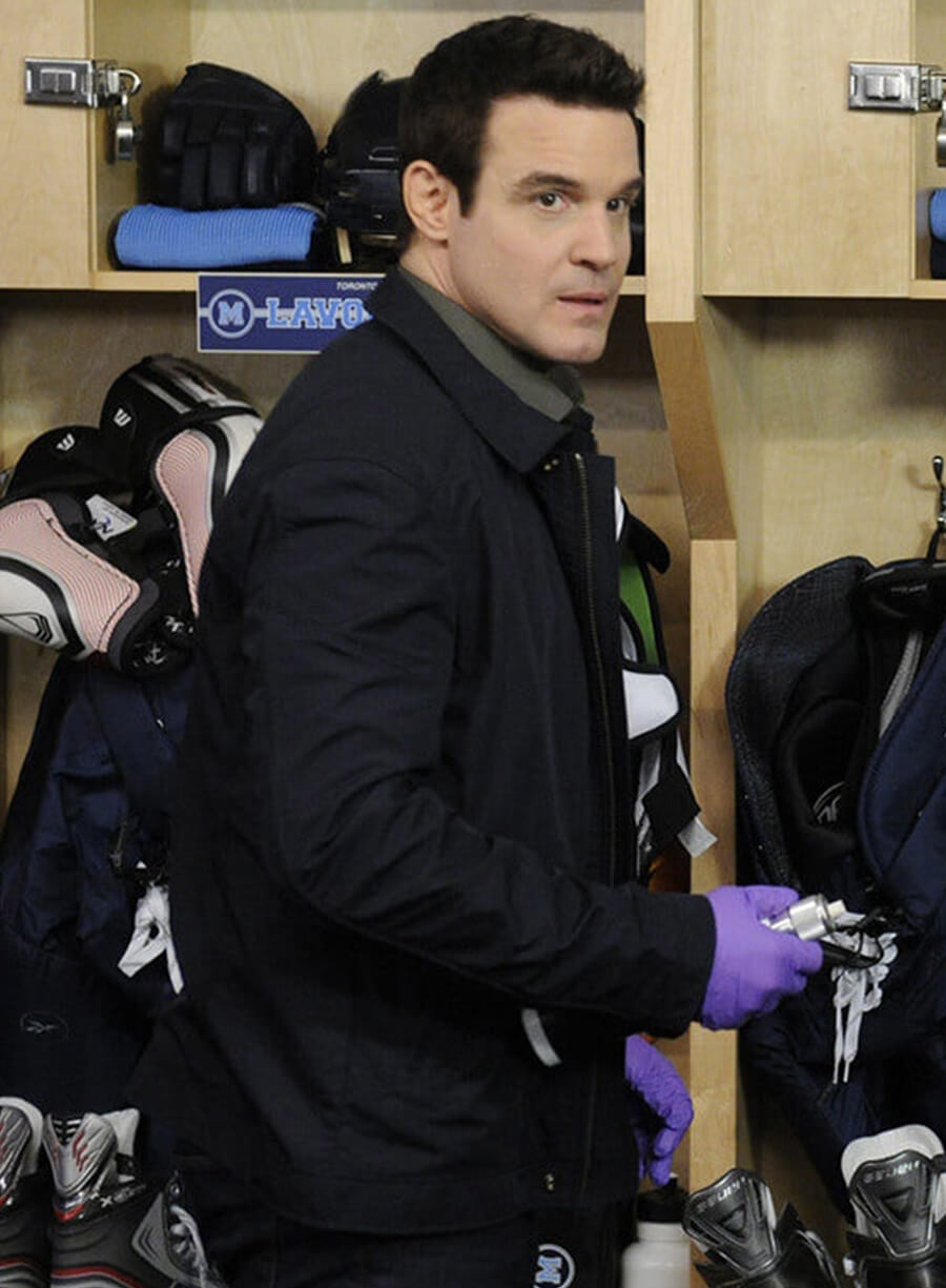 Harpoon Pete Lattime Inspired Black Leather Jacket - Warehouse 13 Style
