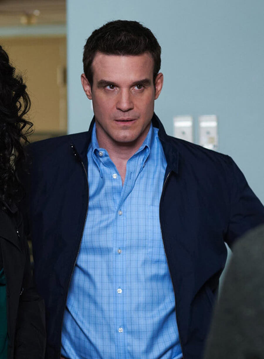 Harpoon Pete Lattime Inspired Black Leather Jacket - Warehouse 13 Style