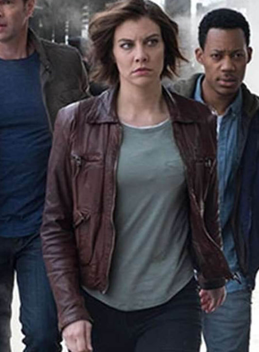 Harpoon Frankie Trowbridge Inspired Brown Leather Jacket - Whiskey Cavalier Style