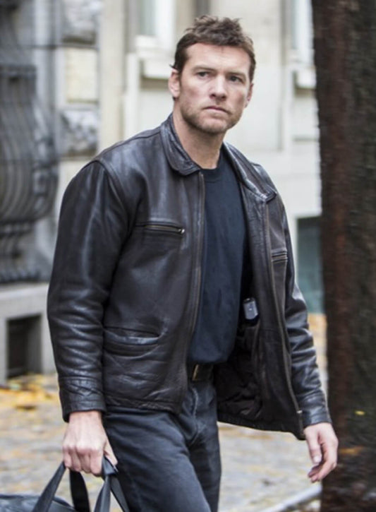 Harpoon Willem Holleeder Inspired Black Leather Jacket - Kidnapping Freddy Heineken Style